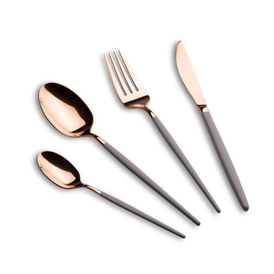 Berlingerhaus Sada příborů nerez 24 ks leštěná Taupe - Rose Gold Berlingerhaus Sada příborů nerez 24 ks leštěná Taupe - Rose Gold