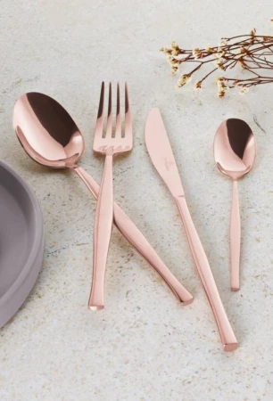 Berlingerhaus Sada příborů nerez 24 ks leštěná Rose Gold