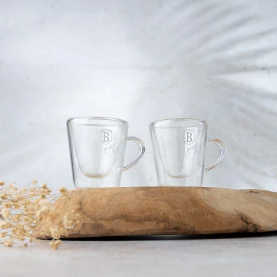 Berlingerhaus Sada skleněných šálků na espresso 2 ks