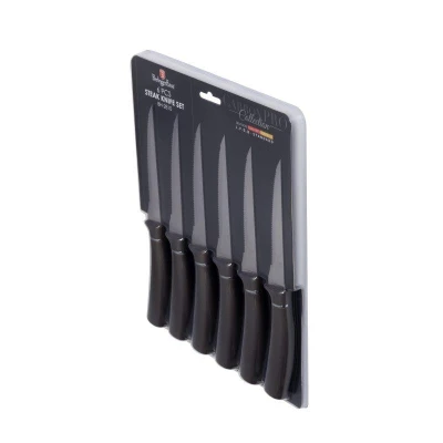 Berlingerhaus Sada steakových nožů 6 ks Carbon PRO Line
