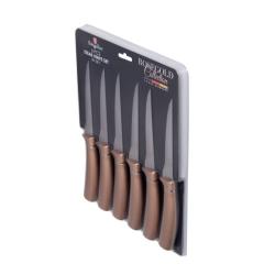 Berlingerhaus Sada steakových nožů 6 ks Rosegold Metallic Line