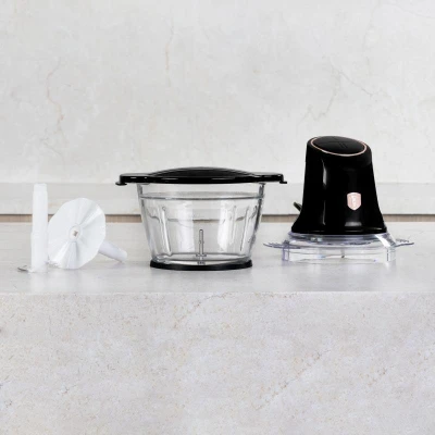 Berlingerhaus Sekáček elektrický se skleněnou mísou Black Rose Collection