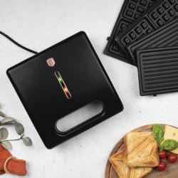 Berlingerhaus Sendvičovač 3 v 1 s odnímatelnými deskami Black Rose Collection