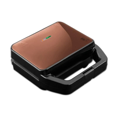 Berlingerhaus Sendvičovač a vaflovač s nepřilnavým povrchem 3v1 Rosegold Metallic Line Berlingerhaus Sendvičovač a vaflovač s nepřilnavým povrchem 3v1 Rosegold Metallic Line