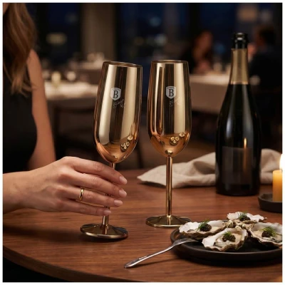 Berlingerhaus Sklenice na šampaňské sada 2 ks 260 ml Gold