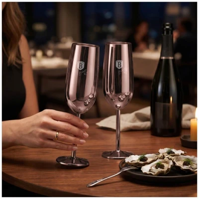 Berlingerhaus Sklenice na šampaňské sada 2 ks 260 ml Rosegold