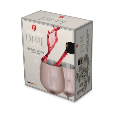 Berlingerhaus Sklenice na víno sada 2 ks 400 ml Rosegold