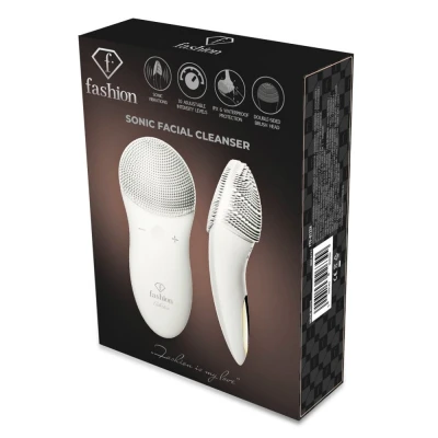 Berlingerhaus Sonický čisticí kartáček na obličej a pleť silikonový Cream Gold Collection