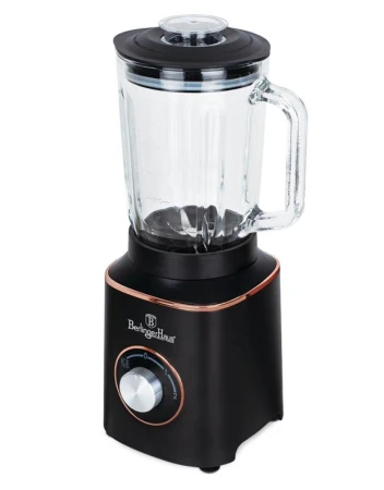 Berlingerhaus Stolný mixér 1000 W Black Rose Collection so sklenenou nádobou 1,5 l