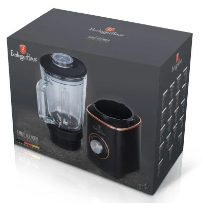 Berlingerhaus Stolní mixér 1000 W Black Rose Collection se skleněnou nádobou 1,5 l