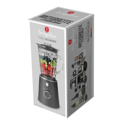 Berlingerhaus Stolní mixér 1000 W se skleněnou nádobou 1,5 l Antracit Collection