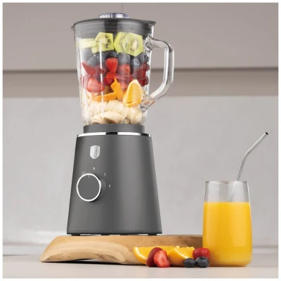 Berlingerhaus Stolní mixér 1000 W se skleněnou nádobou 1,5 l Antracit Collection