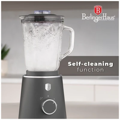 Berlingerhaus Stolní mixér 1000 W se skleněnou nádobou 1,5 l Antracit Collection