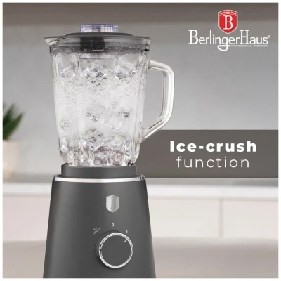 Berlingerhaus Stolní mixér 1000 W se skleněnou nádobou 1,5 l Antracit Collection