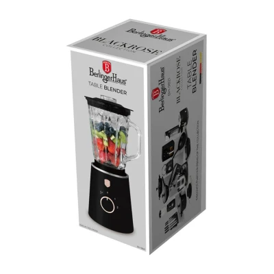 Berlingerhaus Stolní mixér se skleněnou nádobou 1,5 L 1000 W Black Rose Collection