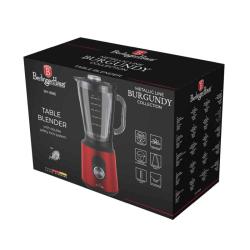 Berlingerhaus Stolní mixér se skleněnou nádobou 1,5 L 1000 W Burgundy Metallic Lini