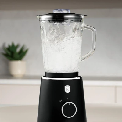 Berlingerhaus Stolný mixér so sklenenou nádobou 1,5 L 1000 W Matte Black Collection