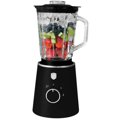 Berlingerhaus Stolní mixér se skleněnou nádobou 1,5 L 1000 W Matte Black Collection