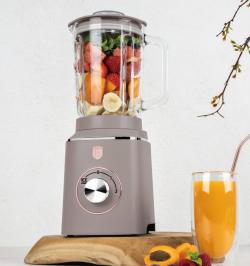 Berlingerhaus Stolní mixér se skleněnou nádobou 1,5 L 1000 W Taupe Collection