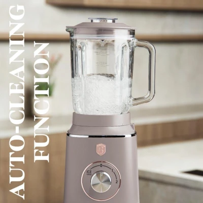 Berlingerhaus Stolní mixér se skleněnou nádobou 1,5 L 1000 W Taupe Collection
