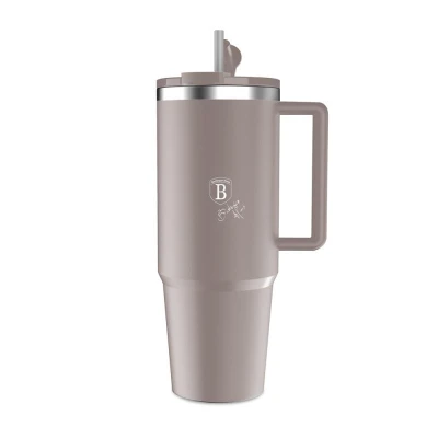 Berlingerhaus Termohrnek s dvojitou stěnou BerlingerCup 1 l Taupe Collection