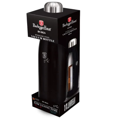Berlingerhaus Termoska lahev nerez 0,5 l Matt Black Collection