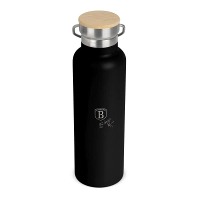 Berlingerhaus Termoska lahev s dvojitou stěnou nerez 0,6 l Matte Black Collection