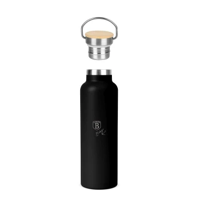 Berlingerhaus Termoska lahev s dvojitou stěnou nerez 0,6 l Matte Black Collection