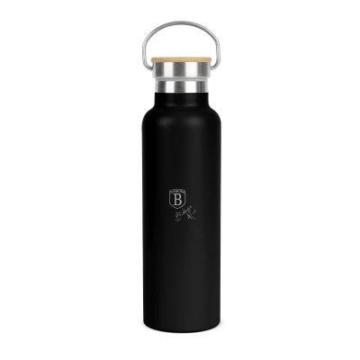 Berlingerhaus Termoska lahev s dvojitou stěnou nerez 0,6 l Matte Black Collection
