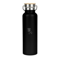 Berlingerhaus Termoska lahev s dvojitou stěnou nerez 0,6 l Matte Black Collection