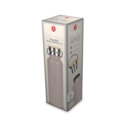 Berlingerhaus Termoska lahev s dvojitou stěnou nerez 0,6 l Taupe Collection