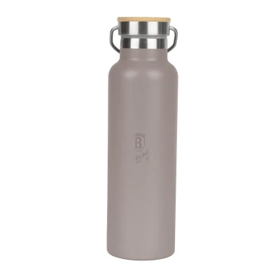 Berlingerhaus Termoska lahev s dvojitou stěnou nerez 0,6 l Taupe Collection