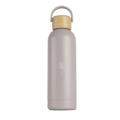 Berlingerhaus Termoska nerez s bambusovým víčkem 0,5 l Taupe Collection