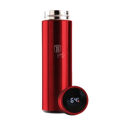 Berlingerhaus Termoska nerez s LED displejem 450 ml Burgundy Metallic Line Berlingerhaus Termoska nerez s LED displejem 450 ml Burgundy Metallic Line