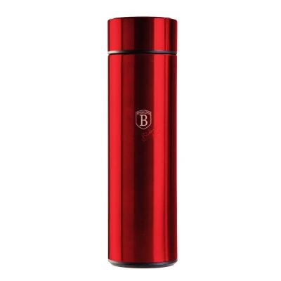 Berlingerhaus Termoska nerez s LED displejem 450 ml Burgundy Metallic Line