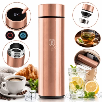 Berlingerhaus Termoska nerez s LED displejem 450 ml Rose Gold Edition