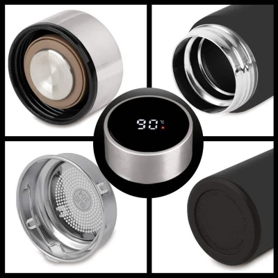 Berlingerhaus Termoska nerez s LED displejem 500 ml Antracit Collection