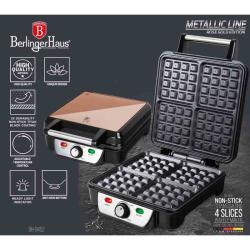 Berlingerhaus Vaflovač na 4 vafle Rose Gold Edition