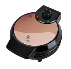 Berlingerhaus Vaflovač na 5 vaflí Rose Gold Edition s formou tvaru květu