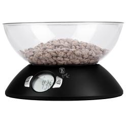 Berlingerhaus Váha kuchyňská digitální 5 kg s miskou Matte Black Collection Berlingerhaus Váha kuchyňská digitální 5 kg s miskou Matte Black Collection