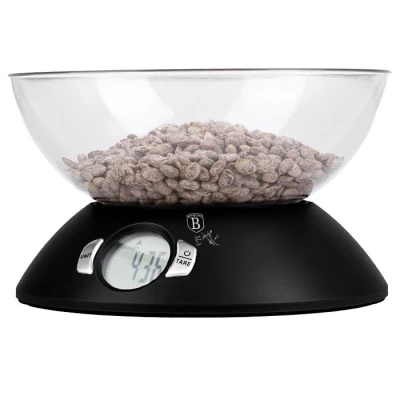 Berlingerhaus Váha kuchyňská digitální 5 kg s miskou Matte Black Collection Berlingerhaus Váha kuchyňská digitální 5 kg s miskou Matte Black Collection