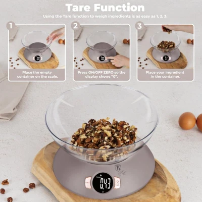 Berlingerhaus Váha kuchyňská s miskou Taupe Collection