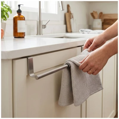 Berlingerhaus Věšák na utěrky na kuchyňskou linku 23 - 40 cm nerez