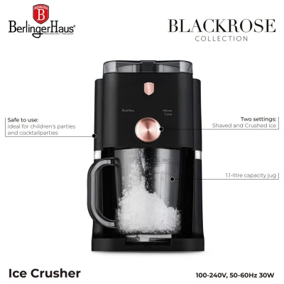 Berlingerhaus Výrobník ledové tříště a slushie Black Rose Collection