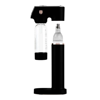 Berlingerhaus Výrobník sody SODABAR + 2 lahve Black Rose Collection