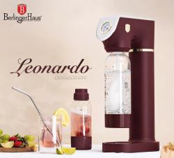 Berlingerhaus Výrobník sody SODABAR + 2 fľaše Leonardo Colletion