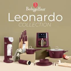 Berlingerhaus Výrobník sody SODABAR + 2 fľaše Leonardo Colletion