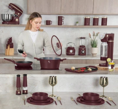 Berlingerhaus Výrobník sody SODABAR + 2 lahve Leonardo Colletion