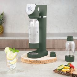 Berlingerhaus Výrobník sody SODABAR + 2 fľaše Matte Green Collection