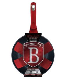 Berlingerhaus Wok s mramorovým povrchem 28 cm Burgundy Metallic Line